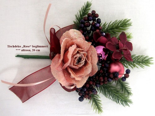 Weihnachtliche tischdekoration - weihnachtliche,