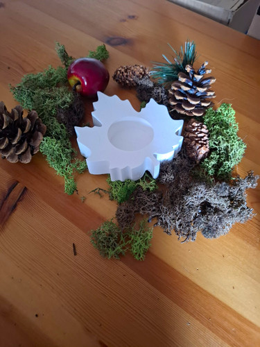 Weihnachtliche tischdeko - weihnachtliche,