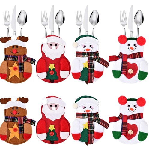 Weihnachtliche besteckhalter - weihnachtliche,
