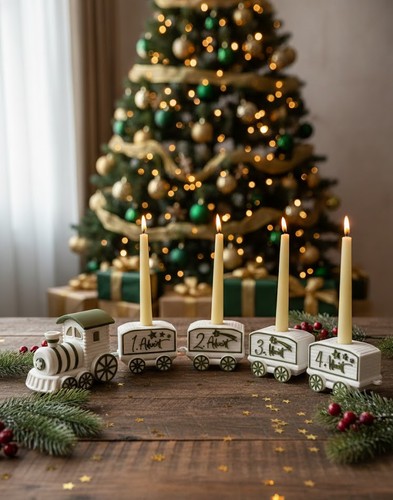 Weihnachtszug deko mit - deko,