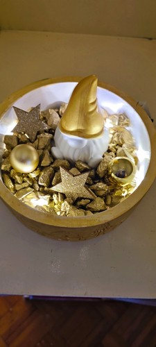 Weihnachtliche tischdekoration - weihnachtliche,