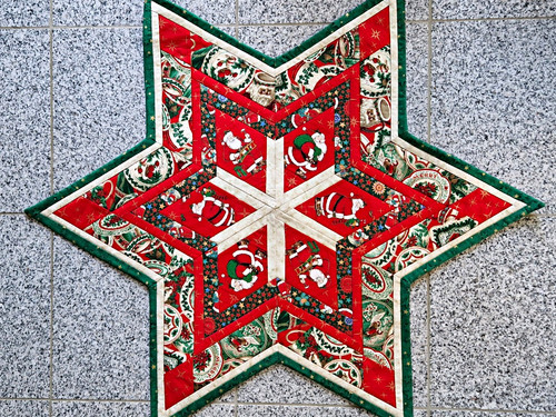 Patchworkstern weihnachtliche - patchworkstern,,