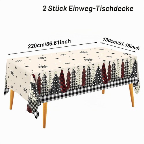 Weihnachtliche tischdecke - weihnachtliche,