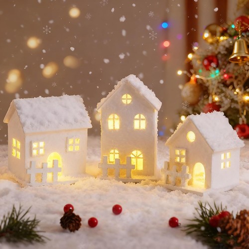 Beleuchtetes weihnachtsdorf - weihnachtsdorf, 3