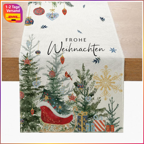 Tischläufer weihnachten - tischläufer,
