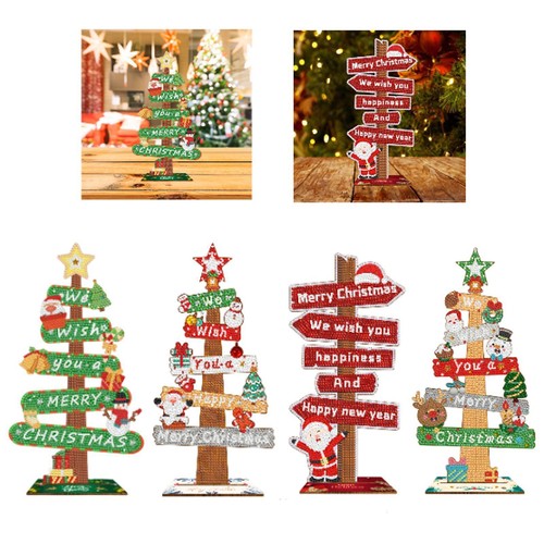 Weihnachtsschild aus holz - aus,