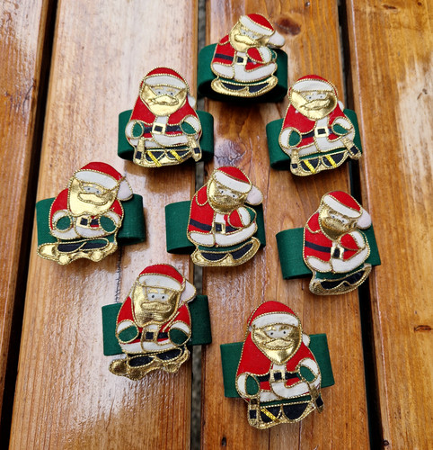 Weihnachtliche serviettenringe - weihnachtliche,